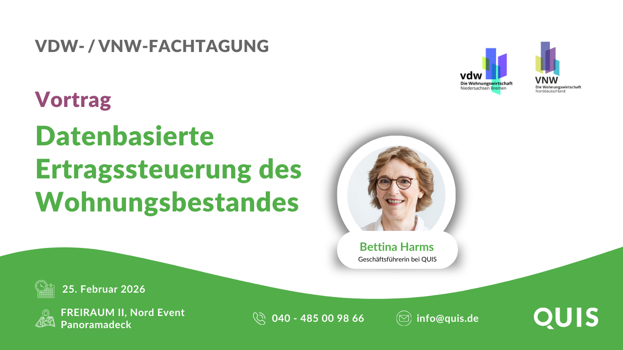 Fachtagung Digitalisierung und Innovation 2026 in Hamburg mit Vortrag zur datenbasierten Ertragssteuerung